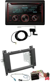 Pioneer 2DIN MP3 DAB USB CD Bluetooth Autoradio für Mercedes Vito Viano 06-14 Ru