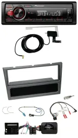 Pioneer 1DIN MP3 DAB USB Lenkrad Autoradio für Opel Corsa C Meriva Vectra C Tigr
