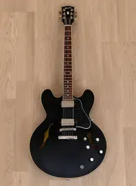 Электрогитара полуакустическая Gibson Memphis ES-335 Dot Graphite Metallic w/case USA 2019