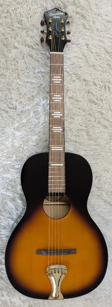 Recording King RPS-JTE-T Justin Townes Earle Single O Acoustic Guitar - B-Stock