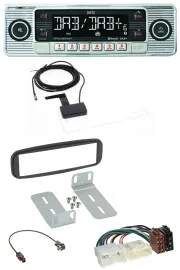 Dietz Bluetooth USB MP3 DAB Autoradio für Renault Clio (2012-2017)