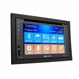 Belva BVL62 Double DIN Bluetooth CD/DVD Bluetooth 6.2" LCD Car Stereo Receiver