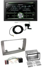 Pioneer CD USB MP3 Bluetooth 2DIN DAB Autoradio für Lancia Musa (2004-2012)
