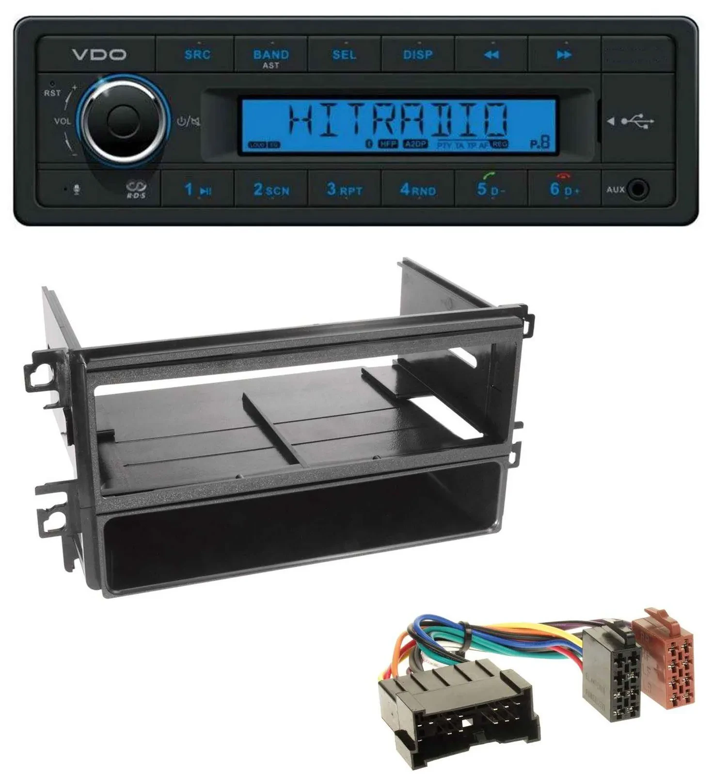VDO AUX Bluetooth USB MP3 Autoradio für Hyundai Santa Fe Sonata bis 05