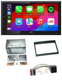 JVC Bluetooth 2DIN MP3 DAB USB Autoradio für Porsche Boxster 1996-2004
