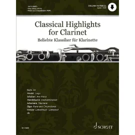 Ноты Schott Music Classical Highlights for Clarinet
