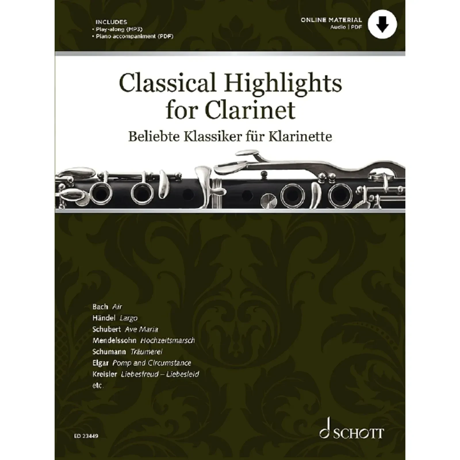 Ноты Schott Music Classical Highlights for Clarinet