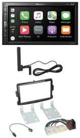 Pioneer USB 2DIN Bluetooth DAB MP3 Autoradio für Dacia Sandero Renault Traffic O