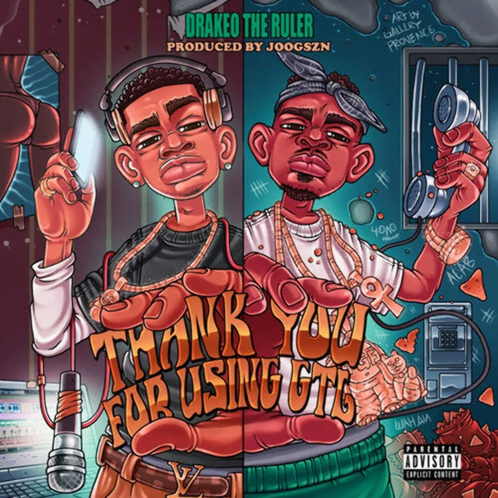 Виниловая пластинка Drakeo The Ruler – Thank You For Using GTL (Релиз 2020)