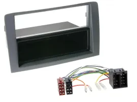 Einbauset DIN Autoradio für Fiat Idea (350, 03-11) - grau