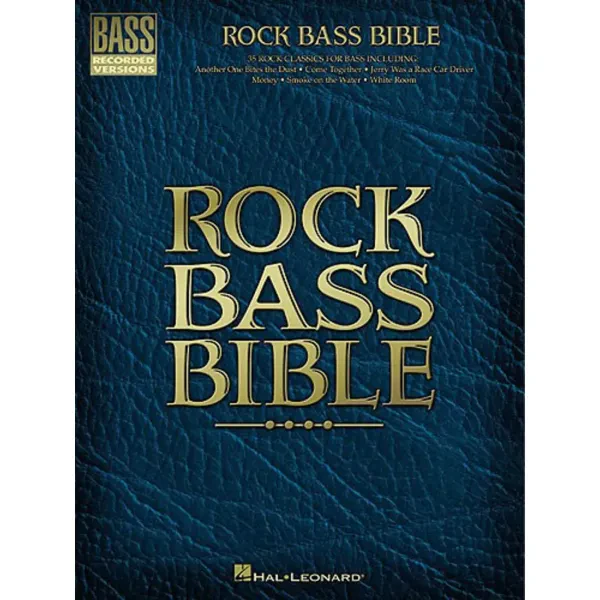 Сборник песен Hal Leonard Rock Bass Bible