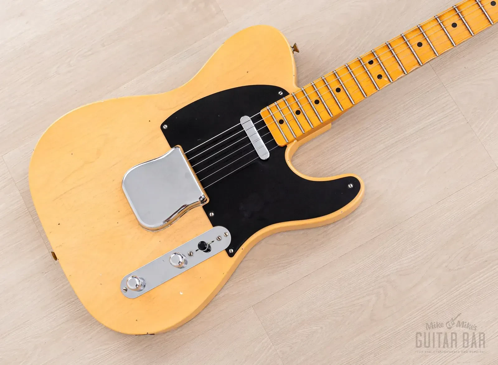 2023 Fender Custom Shop 1952 Telecaster Journeyman Relic Nocaster Blonde