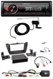 Pioneer 1DIN MP3 DAB USB Lenkrad Autoradio für Hyundai Tucson 2010-2015