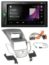 Pioneer 2DIN MP3 DAB USB Bluetooth Autoradio für Ford Fiesta 2008-2010 Display s