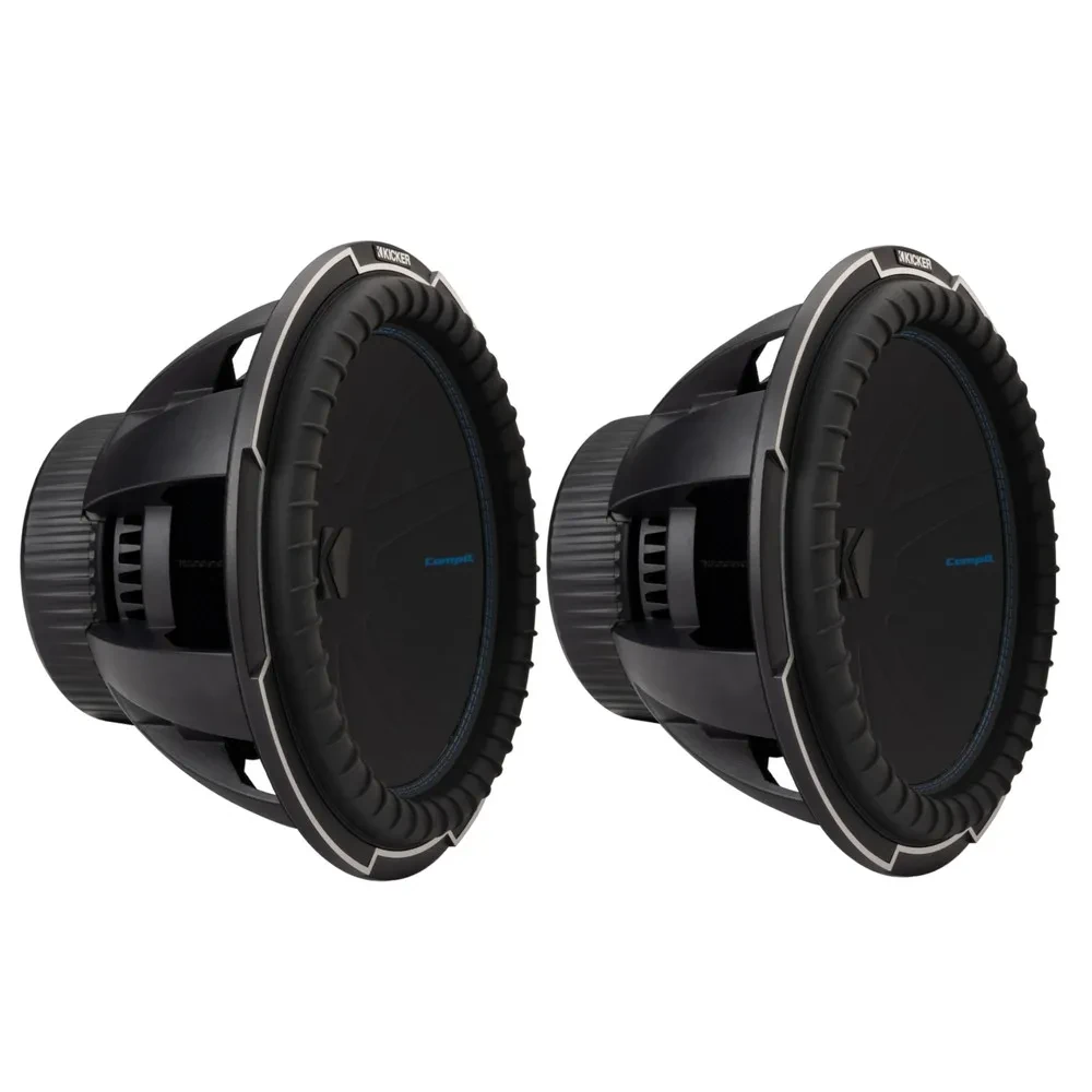Сабвуфер Kicker CWQ154 CompQ Series 15" Dual 4 Ohm (набор, пара)