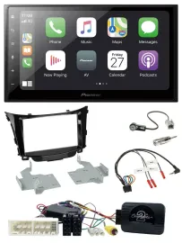 Автомагнитола Pioneer 2DIN, Bluetooth, DAB, USB для Hyundai i30 (с 2017)