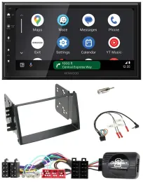 Kenwood DAB Bluetooth USB Lenkrad 2DIN Autoradio für Kia Soul 2009-2011