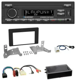 Автомагнитола для Toyota Aygo AB7 Blaupunkt USB, DAB, MP3, Bluetooth матовый черный