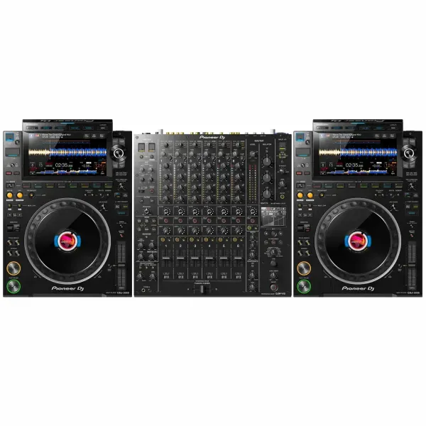 DJ-контроллер с джогом Pioneer CDJ-3000 Black