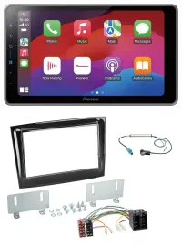Pioneer MP3 USB DAB Bluetooth 2DIN Autoradio für Fiat Doblo ab 15 piano schwarz