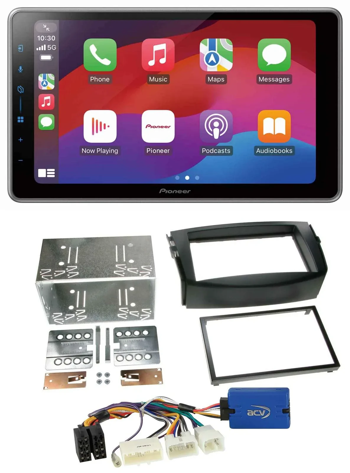 Pioneer MP3 USB DAB Bluetooth 2DIN Autoradio für Toyota RAV 4 2011-2013 28 Pin