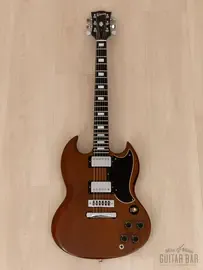 Электрогитара Gibson SG Standard Vintage Guitar Walnut USA 1973 w/Ebony Board, Case, Tarbacks humbuckers