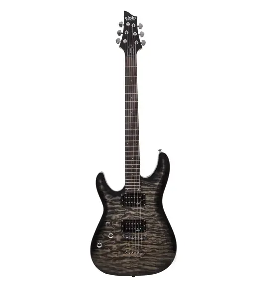 Электрогитара Schecter C-6 Plus LH Left-Handed Charcoal Burst