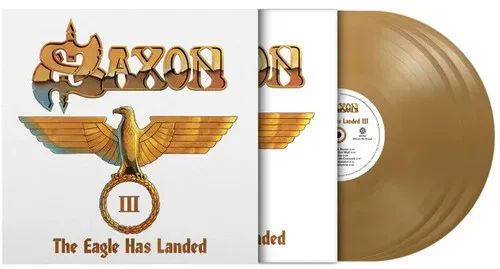 Виниловая пластинка Saxon - Eagle Has Landed III - Limited 180-Gram Gold Colored Vinyl [New Vinyl LP