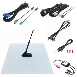 Dietz Antennenträger-Set A3 T3 UKW DAB+ GPS DVB-T2 23cm Stab 7,5m Kabel A3T3L750
