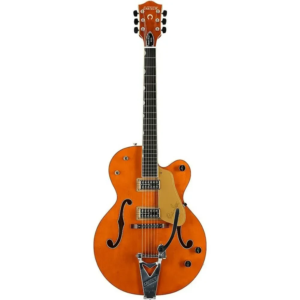 Электрогитара полуакустическая Gretsch G6120T-BSSMK Brian Setzer Nashville Hollow Body '59 Smoke Orange Lacquer