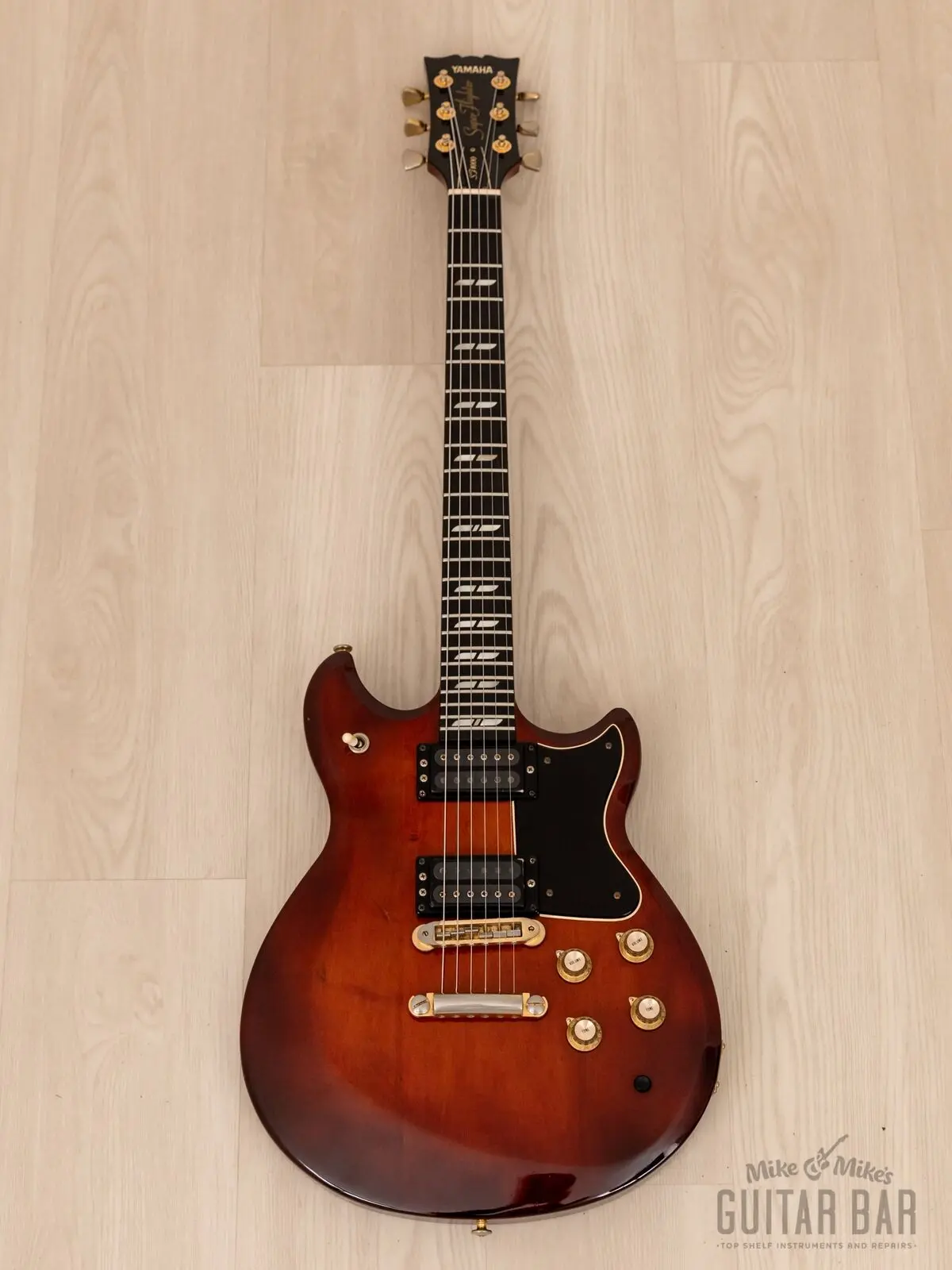 Электрогитара Yamaha Super Flighter SF1000 Vintage Guitar Dark Stain Japan 1978