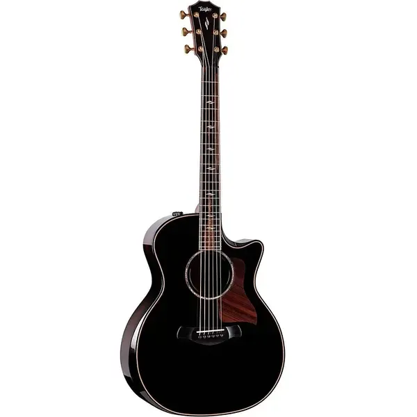 Электроакустическая гитара Taylor 814ce Builder's Edition Grand Auditorium A/E Guitar Blacktop