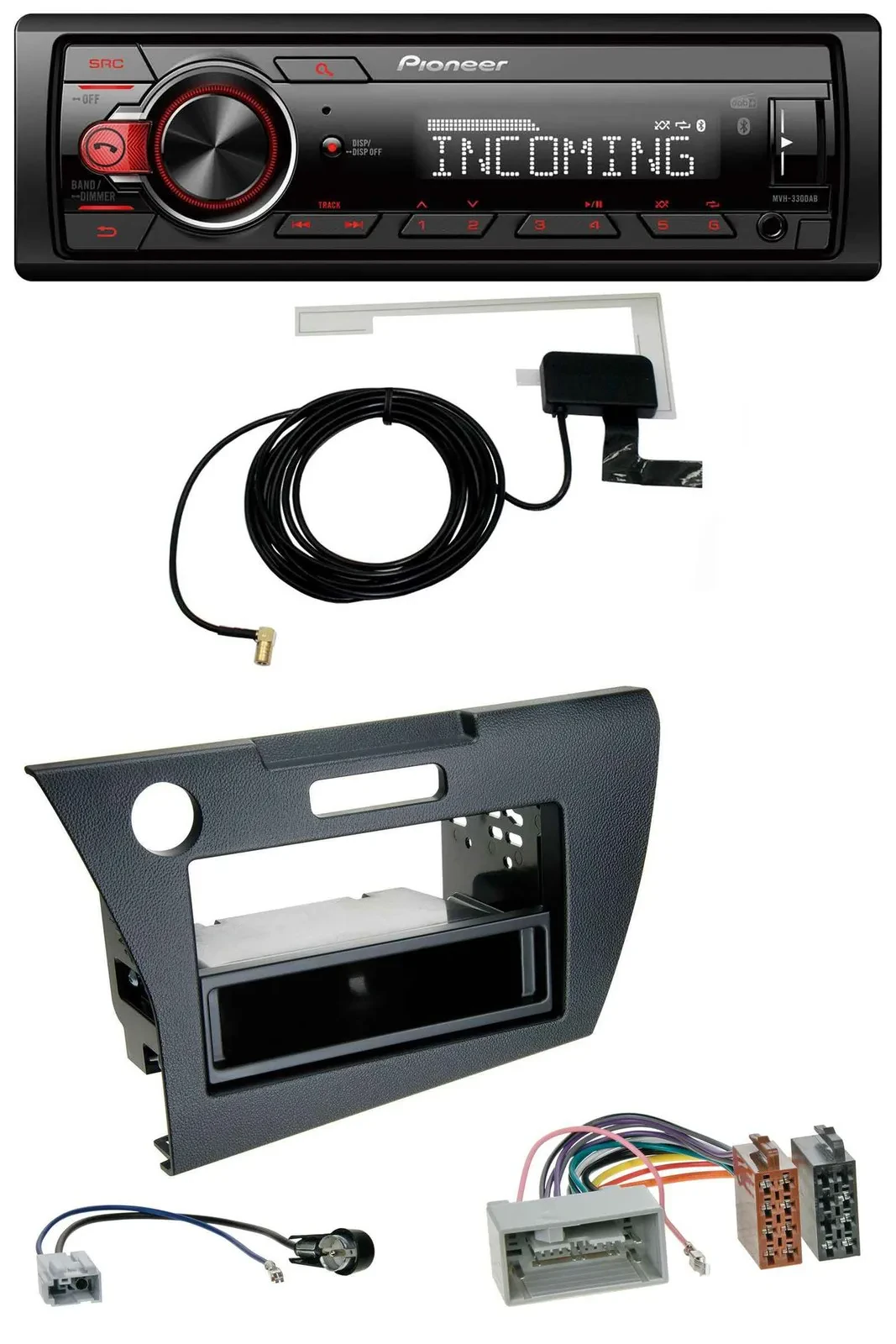 Автомагнитола для Honda CR-Z (ZF1, с 2010) Pioneer USB, MP3, DAB, Bluetooth