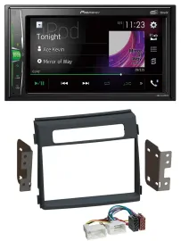 Автомагнитола для Kia Soul (AM) 2011–2014 Pioneer 2DIN, MP3, DAB, USB, Bluetooth