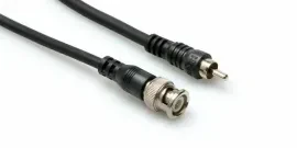 Hosa BNR-103 75-Ohm Coax BNC to RCA - 3 ft