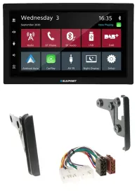 Blaupunkt 2DIN MP3 USB Bluetooth DAB Autoradio für Toyota Highlander Matrix RAV