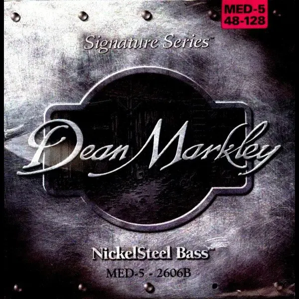 Струны для 5-струнной бас-гитары Dean Markley 2606B 48-128