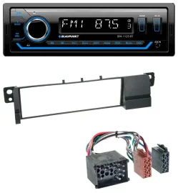Автомагнитола для BMW 3 Series E46 Blaupunkt MP3, Bluetooth, USB, AUX (Rundpin)