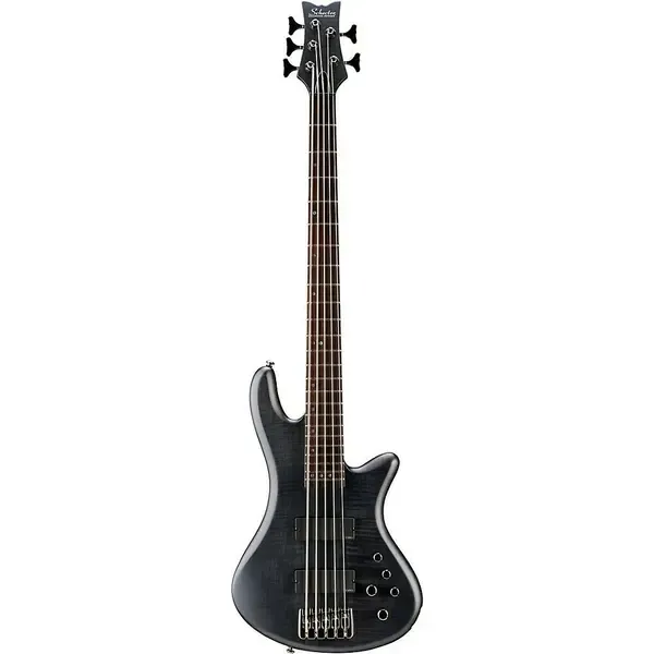 Бас-гитара Schecter Stiletto Studio-5 Satin See-Thru Black