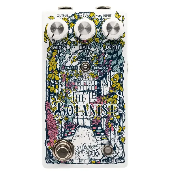 Педаль эффектов для электрогитары Matthews Effects The Botanist Modulation Guitar Effects Pedal