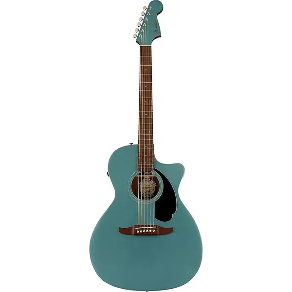 Электроакустическая гитара Fender California Newporter Player Acoustic-Electric Guitar Tidepool