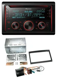 Автомагнитола для Peugeot Expert/207/307/Partner Pioneer 2-DIN DAB Bluetooth USB CD