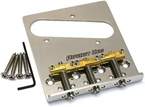 Бридж фиксированный Hipshot 44100-43 Telecaster Chrome