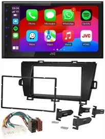 JVC Bluetooth USB MP3 2DIN DAB Autoradio für Toyota Prius (2009-2012)