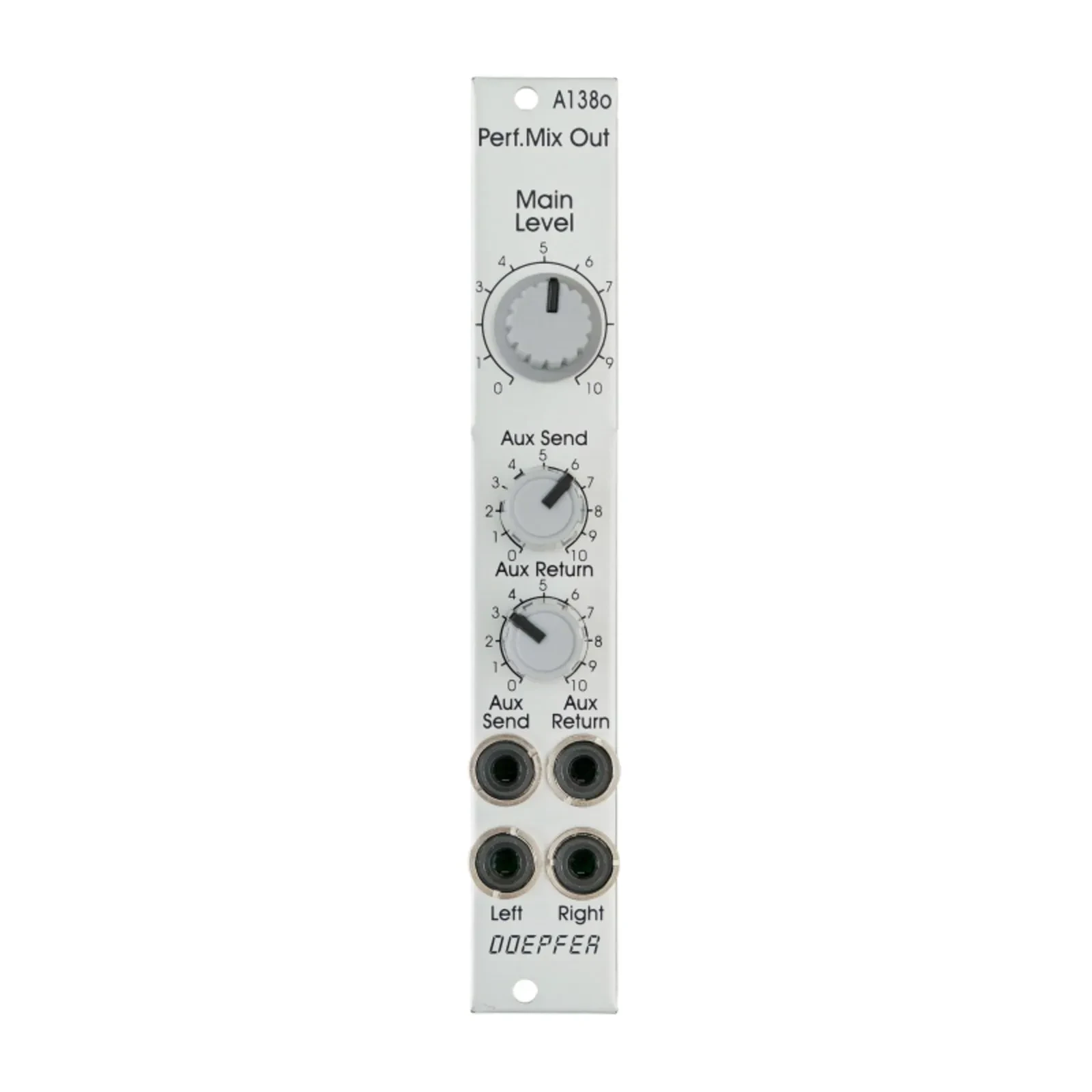Модульный студийный синтезатор Doepfer A-138o Performance Mixer Output