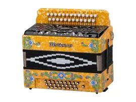 S51XL-A-YL Гармонь "Шуйская" 25х25-III, жёлтая, Шуйская гармонь