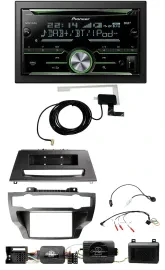 Pioneer CD USB Lenkrad Bluetooth 2DIN DAB Autoradio für BMW X5 X6 07-13 E70 E71