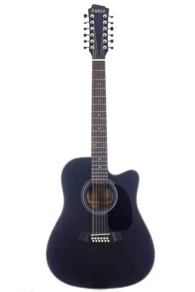 Акустическая гитара FABIO FB12 4020 BK 12-струнная
