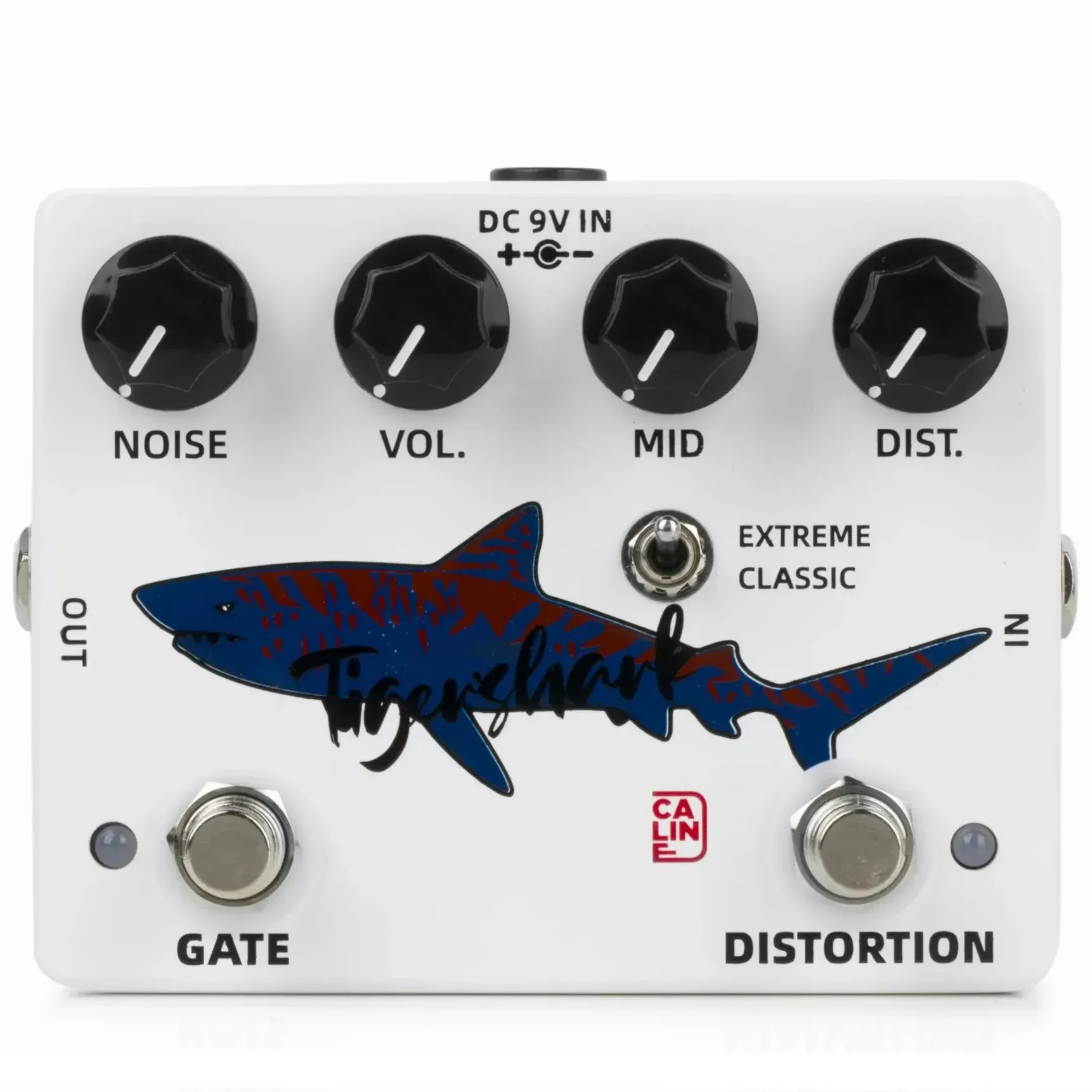 Педаль эффектов для электрогитары CALINE DCP-09 Tiger Shark Distortion Gate