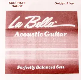 Струна для акустической гитары La Bella CGW048, бронза, калибр 48